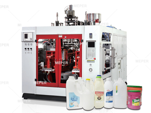 Экструзионно-выдувная машина MEPER для изготовления молочных бутылок MP70F 