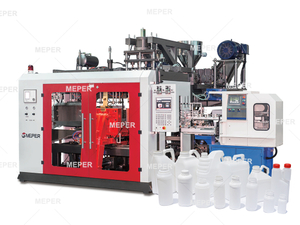 Экструзионно-выдувная машина MEPER с IML для изготовления многослойных бутылок